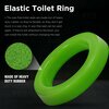 Everflow Elastic Waxless Toilet Ring Gasket Fits 3''&4'' Toilet Waste Lines TRZR1006